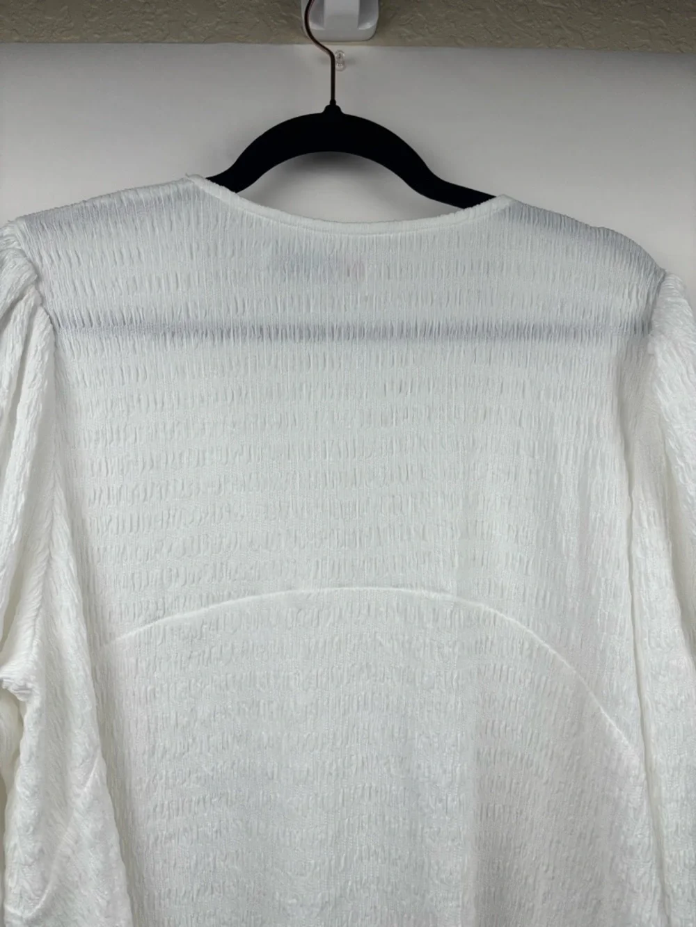 Free People Anderson Mini Dress White L Boho Cottagecore